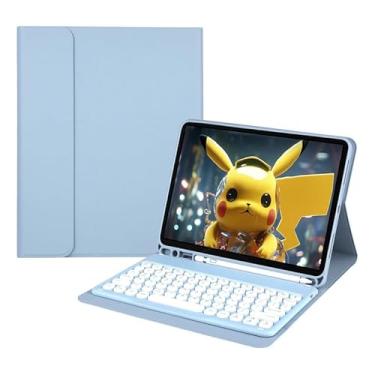 Imagem de Capa Flip Com Teclado Redondo Para Samsung A7