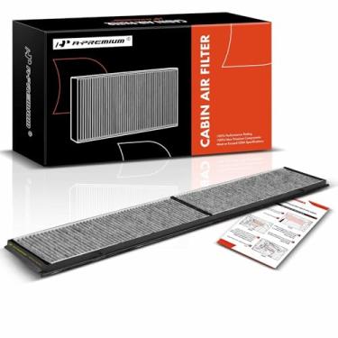 Imagem de A-Premium Filtro De Ar Cabine Com Carvão Ativado Compatível Bmw 323I, 325I, 325Xi, 328I, 328I Xdrive, 328Xi, 330I, 330Xi, 335D, 335I, 335Is, 335Xi, X1, Série 1 M, 128I, 135I, 135Is