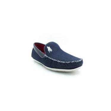 Imagem de Mocassim Masculino Opx 675-1 - Azul Jeans-Masculino