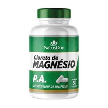 Imagem de Cloreto de Magnésio P. A. 60 Cápsulas Natusday-Unissex