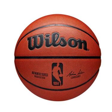 Imagem de Bola de Basketball Tamanho 7 NBA Authentic Indoor Quadras Outdoor Wils