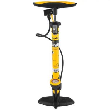 Imagem de Bomba de Ar para Encher Pneu Manual 63 cm Vonder, Amarelo com preto
