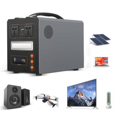 Imagem de IIGENAI Gerador de Energia Portatil, Bateria 621Wh, 220V, Potência Nominal 600W, Pico de 1200W,Estação de Energia para Camping, Falta de Energia