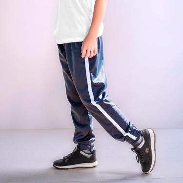 Imagem de Calça Jogger Infantil Helanca Flanelada com Elástico na barra-Masculino