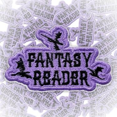 Imagem de Fantasy Reader Patch de 7,6 cm Engraçado Acotar Dragon, Quarta Asa Livre, Livro, Amor, Humor, Passar/Costurar Bordado, Aplique de Tecido para Caminhoneiro, Chapéus, Mochila, Acessórios DIY Presentes