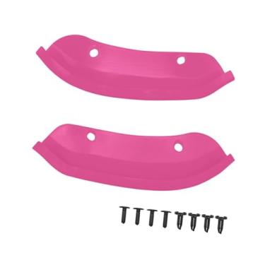 Imagem de Generic 2x Protetor de canto de spoiler de para-choque dianteiro, reforço de, acessórios automotivos, proteção de acessórios de alto desempenho, Rosa