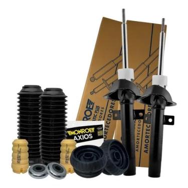 Imagem de Par Amortecedor Dianteiro 808108MM com Kit Coxim e Batente 044.1222 Compatível com Courier 1997 a 2013