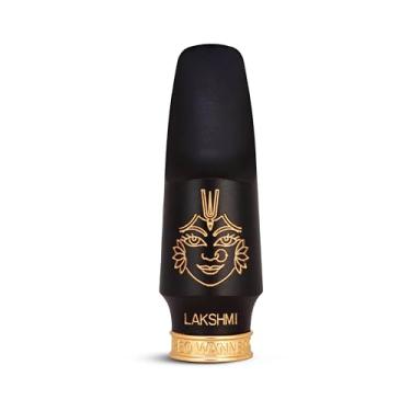 Imagem de Theo Wanne Bocal de saxofone alto LAKSHMI com borracha dura, câmara de estádio grande e defletor de enrolar alongado para Meyers vintage e som rico equilibrado escuro e brilhante - Tamanho 7 (0,205 cm