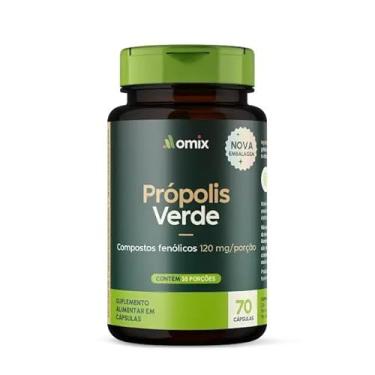 Imagem de Omix Própolis Verde, 70 Cápsulas, 60mg de Compostos Fenólicos, Suplemento Alimentar