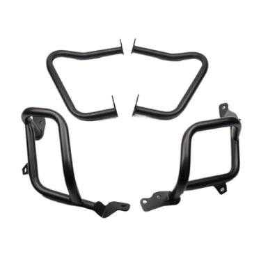 Imagem de Barra de proteção para proteção de segurança em rodovias compatível com para-choques inferiores de motocicletas compatível com Triumph Scrambler 1200XC/XE 2019-2020(A set)