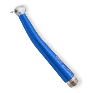 Imagem de Caneta Alta Rotação Colorida Rolamento Cerâmico Anvisa (Azul)