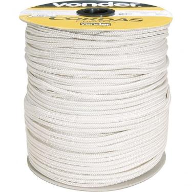 Imagem de Corda Multifilamento Trançada 12,0mm 11,0kg 111 Metros Branc