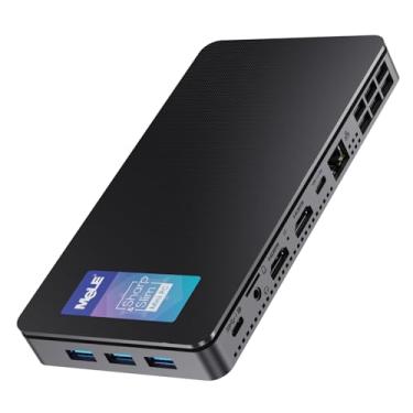 Imagem de MeLE Mini PC Overclock4C, 12th Alder Lake-N100 (até 3,4 GHz,4C/4T), 32GB DDR4 512GB Micro Desktop, Tela Tripla 4K, All-in-one USB-C, USB3.2/WiFi/BT/Etherne, Business Home Office