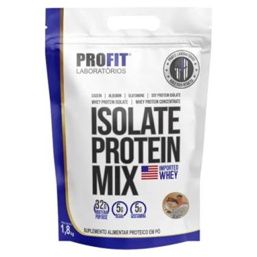 Imagem de Whey Isolate Protein Mix 1,8kg Refil Sabores - Profit (Refil, BANANA COM CANELA)