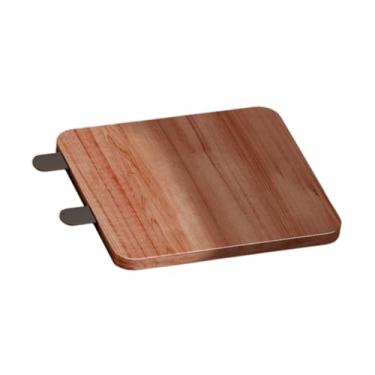 Imagem de IEUDNS Prateleira de extensão de mesa, bandeja de extensão de mesa dobrável, fácil de instalar, suporte de pulso portátil para adultos, bandeja de teclado, Cor Noz