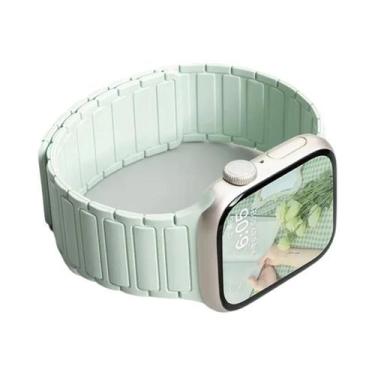 Imagem de Pulseira Esportiva Magnética De Silicone De 49mm 45mm 46mm 42mm 38mm 4