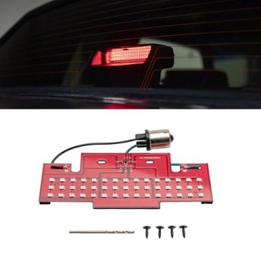 Imagem de LEDGlow Kit de substituição RestoLights Terceira luz de freio serve para Buick Regal & Grand National G-Body Car 1986-1987 - Plug & Play - Atualiza a 3ª lâmpada de luzes de freio para iluminação LED