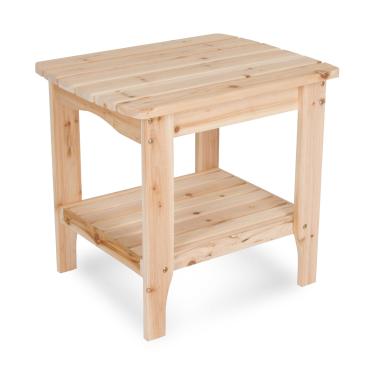 Imagem de Shine Company Mesa lateral retangular, grande, natural, modelo: 4103N