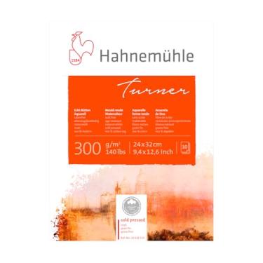 Imagem de Aquarela William Turner 300 g/m², textura fina, 24x32cm, 10 fls