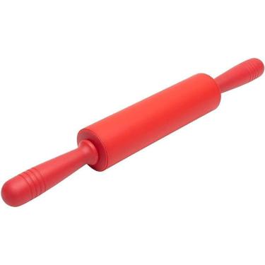 Imagem de Rolo Abridor De Massa Pizza 45 Cm Em Silicone Antiaderente