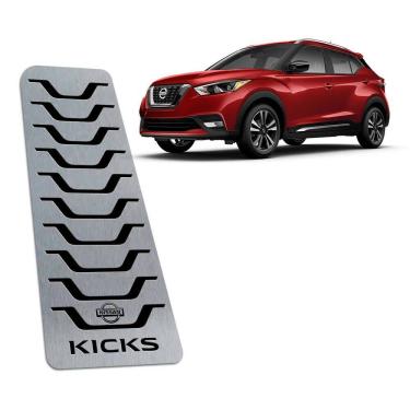 Imagem de Descanso De Pé Kicks 2017/2021 Aço Inox Preto