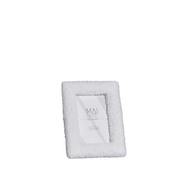 Imagem de Porta Retrato Wonho Branco 10X15 Mdf/Pelúcia