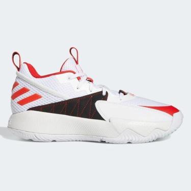 Imagem de Tênis Adidas Dame Extply 2.0 Certified - Masculino - 45 - Branco-Vermelho-Masculino
