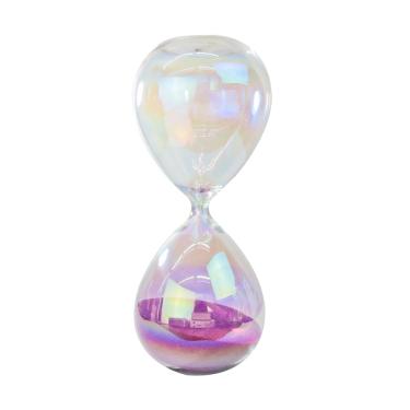 Imagem de Ampulheta De Vidro Furta-Cor De 30 Minutos 20Cm