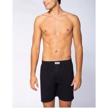 Imagem de Samba Canção Lupo 18611-001 Etiqueta Malha Algodão T. P/GG, G, 9990, P