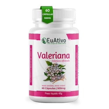 Imagem de Valeriana 01 unidade 500mg (60 Cápsulas) EuAtivo