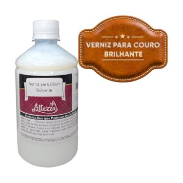 Imagem de Verniz Altezza Para Couro legítimo ou Couro Sintético Acabamento Brilhante - Escolha o Tamanho (500ml)