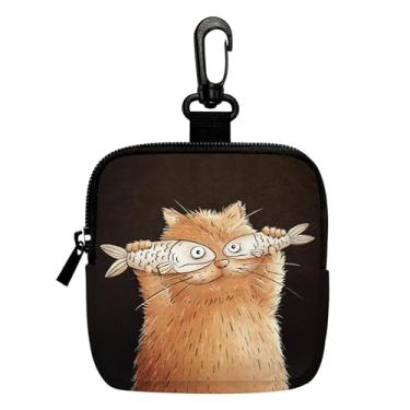 Imagem de Porta-chaves mini porta-moedas, bolsa multifuncional para chaves, moedas, fone de ouvido, batom 2, LCS multicolorido 28765, Tendência