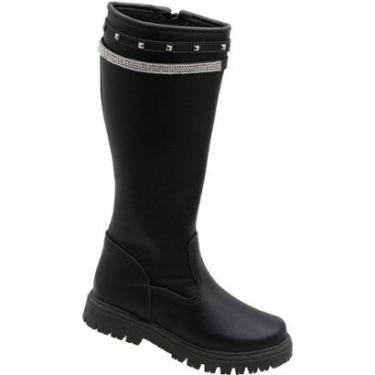 Imagem de Bota Montaria Infantil Grugui Strass Cano Alto Menina-Feminino