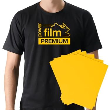Imagem de Filme de Recorte Power Film Premium - Amarelo - A3 com 10 Folhas