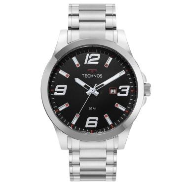 Imagem de Relógio Technos Masculino Racer Prata - 2115mols/1p