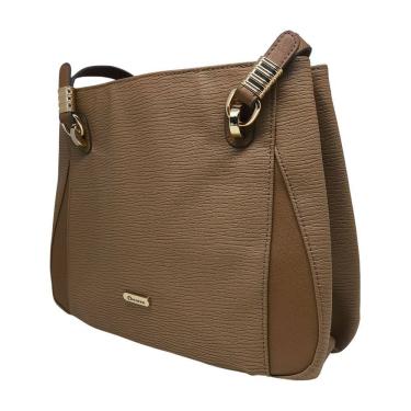 Imagem de Bolsa Feminina Minimalista Moderna Texturizada Chenson