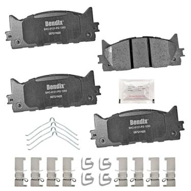 Imagem de Bendix Premium Copper Free Almofada de freio de cerâmica CFC1293 (com ferragens de instalação frontal)