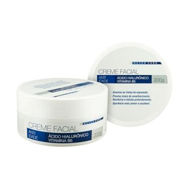 Imagem de Wever Care Creme Facial Anti-Idade com Ácido Hialurônico e Vitamina B5, Hidratante Facial, 200g