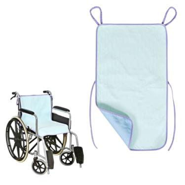 Imagem de EZSLINGGLIDE Almofadas impermeáveis para cadeiras de rodas altamente absorventes para idosos, almofadas laváveis e reutilizáveis para incontinência de cadeira de rodas para a maioria das cadeiras de