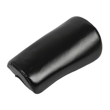 Imagem de kowaku Protetor de perna para chutes, equipamento de artes marciais, caneleira curva para kickboxing, treino de karatê, socos e bloqueios, Preto