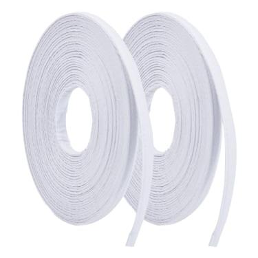 Imagem de letsinstyle Desossamento de poliéster branco de 24 metros para costura, espartilho coberto de algodão de 12 mm, ferramenta para desossar sutiã, acessórios de costura de poliéster para vestido de