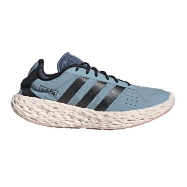 Imagem de adidas Zponge Tênis masculino com cadarço - Azul, Multi, 7 Wide Women/6 Wide Men