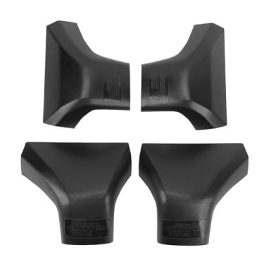 Imagem de Tbest Cobertura de barra transversal de rack de teto ABS de alta resistência proteção durável para XLE XSE Limited 2020 2024 4 peças