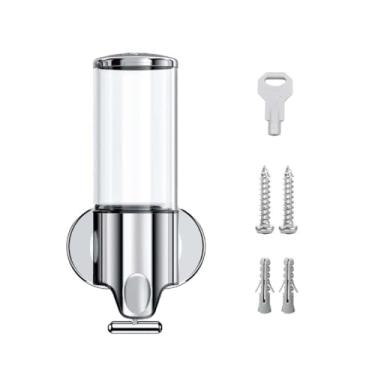 Imagem de Desinfetante líquido Manual para as mãos 500ml/Shampoo/dispensador multifuncional banheiro/suporte de parede de cozinha dispenser sabonete liquido