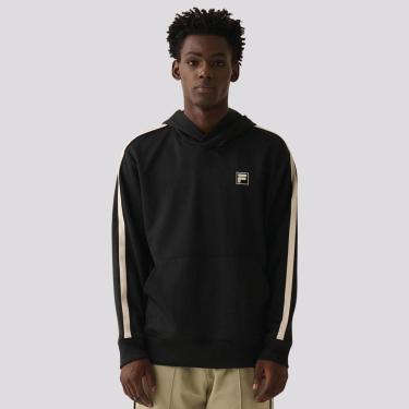 Imagem de Moletom Fila Over Union Classics Com Capuz Preto-Masculino