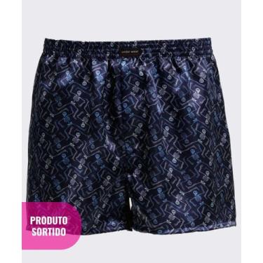 Imagem de Cueca Sortida Masculina Samba Canção Caveira MR-71457, Sortido, G