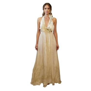Imagem de Vestido Longo Farm Rio Mar de Ondas-Feminino