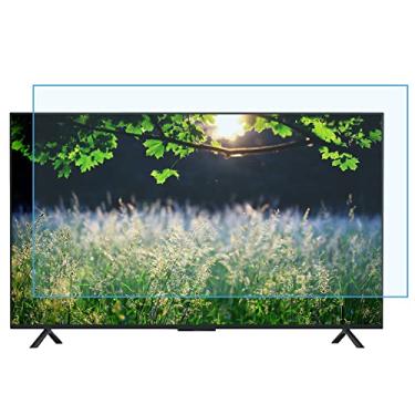 Imagem de uhyOHF Protetor de tela anti-luz azul para TV, 43-75 polegadas à prova d'água à prova de óleo/à prova de poeira/antirrisco/antirreflexo, alivia a tensão ocular antimiopia / 75 pol. 1682 x 966 mm (70