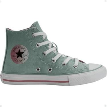 Imagem de Tênis Infantil Converse All Star Original Zíper Cano Alto Estiloso-Feminino