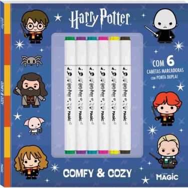 Imagem de Livro - Harry Potter - Comfy and Cozy - para colorir